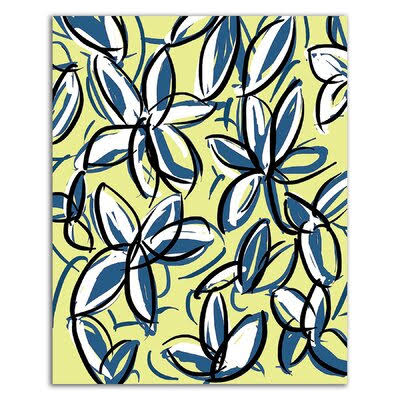 &Wild Garden Three& by Jan Weiss - Wrapped Canvas Painting Print Latitude Run Size: 18x22 H x 14x22 W x 1.5x22 D IKB6_W4UKP11