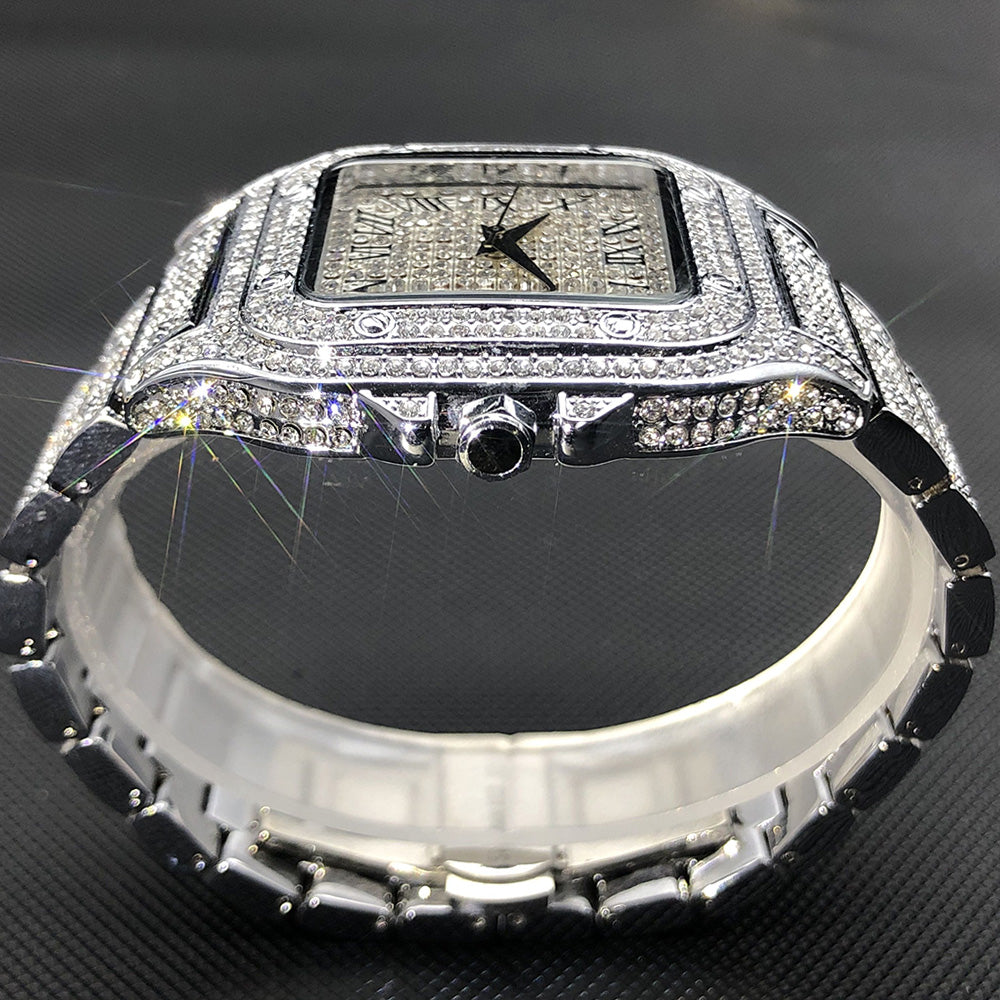 Ice Out Square Luxury Watch For Men